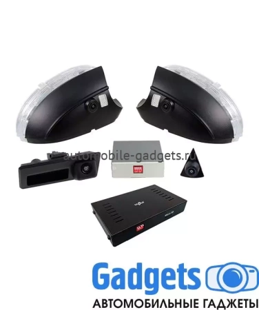 Система кругового обзора Gazer CKR4413-B7 для Volkswagen Passat Variant (365), универсал, 2012-2014 и Volkswagen Passat Alltrack (365), универсал, 2012-2014
