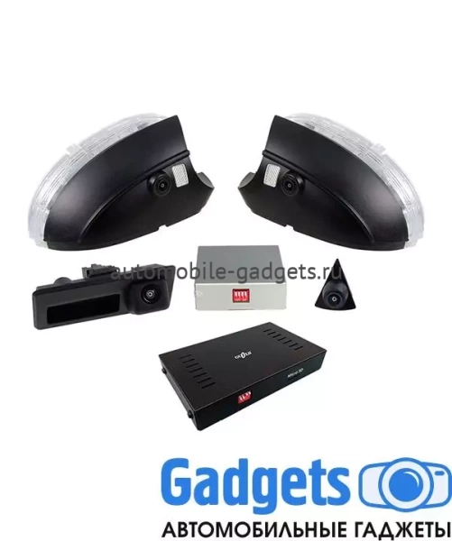 Система кругового обзора Gazer CKR4413-B7 для Volkswagen Passat Variant (365), универсал, 2012-2014 и Volkswagen Passat Alltrack (365), универсал, 2012-2014