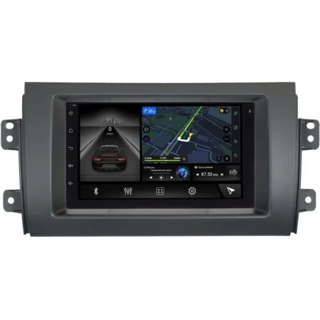 Магнитола в штатное место 2 din Suzuki SX4 2006-2014 Canbox L-Line 4476-RP-SZSX4-44 на Android 10 (4G-SIM, 3/32, TS18, DSP, IPS)