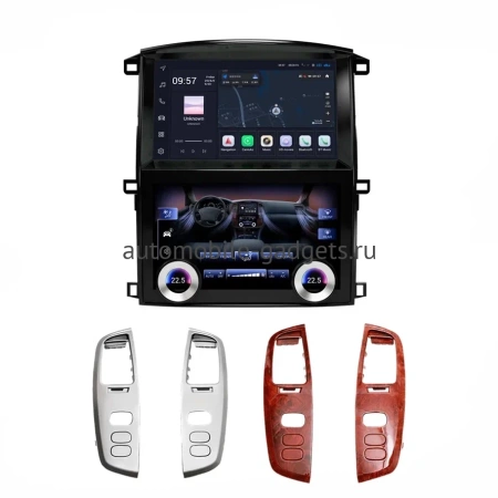 Carmedia ZF-9001-GE штатная магнитола для Toyota LC 100, Lexus LX 470 2002-2009 на Android 13 c 8GB, DSP, 4G