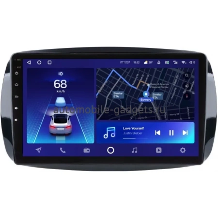 Штатное головное устройство Smart Fortwo 3, Forfour 2 2014-2024 Teyes CC2 PLUS 4/32 9 дюймов RM-9-019 на Android 10 (4G-SIM, DSP, QLed)