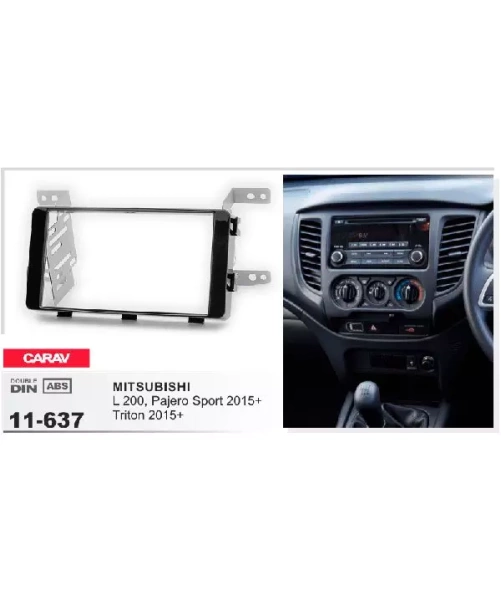 Переходная рамка CARAV 11-637 MITSUBISHI L200 / Pajero Sport / Triton 2015+