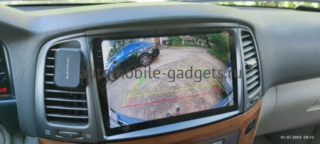 Carmedia SF-1698-2-RZ-N штатная магнитола для Toyota LC 100, Lexus LX 470 (2002-2007) на Android 12 c 4GB, DSP, 4G