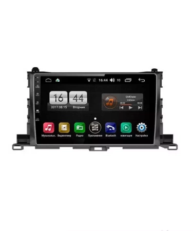 FarCar D467M штатная магнитола для Toyota Highlander U50 2014+ на Android 8.1 c 1GB оперативной памяти