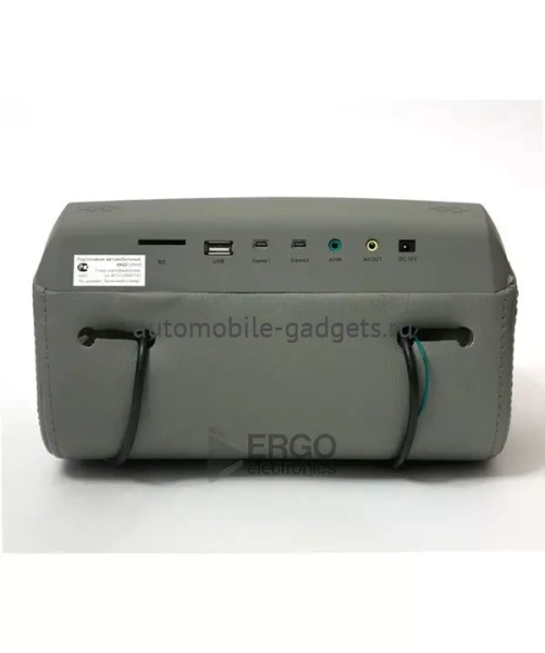 Подголовник со встроенным DVD плеером и LCD монитором 9" ERGO ER9HD (Серый)