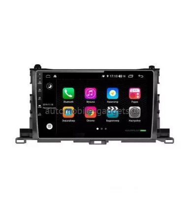 NaviPilot DROID10M штатная магнитола для Toyota Highlander 3 (2014+) на Android 10 с 4Gb, DSP, 4G NaviPilot DROID10M штатная магнитола для Toyota Highlander 3 (2014+) на Android 10 с 4Gb, DSP, 4G