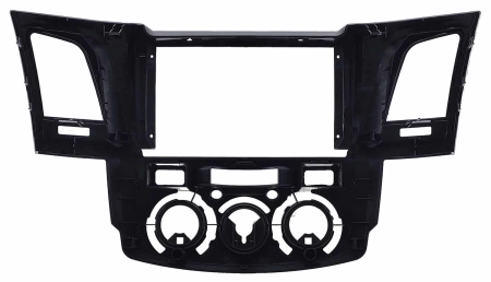 Штатная магнитола Toyota Fortuner, Hilux 7 2004-2015 (черная, глянцевая) Canbox GT9-2212 2/32 на Android 10 (IPS, DSP, CarPlay)