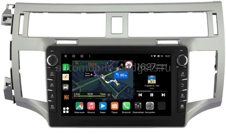 Штатная магнитола Toyota Avalon 3 2005-2009 (серебристый) Canbox M-Line 7831-9-0238 Android 10 (4G-SIM, 2/32, DSP, IPS) С крутилками