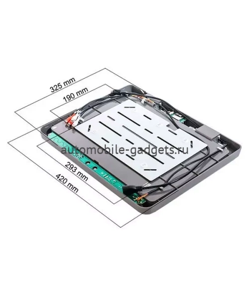 Потолочный автомобильный монитор 15,6" со встроенным медиаплеером AVS115MGR (серый)