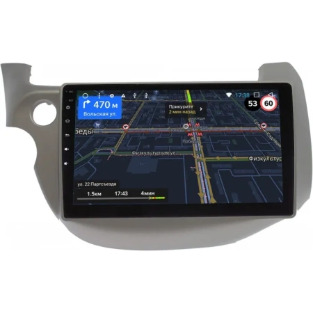Штатная магнитола Honda Jazz 2 2008-2014 (левый руль) OEM RK10-1067 на Android 10 (CarPlay, AHD, 1/32)