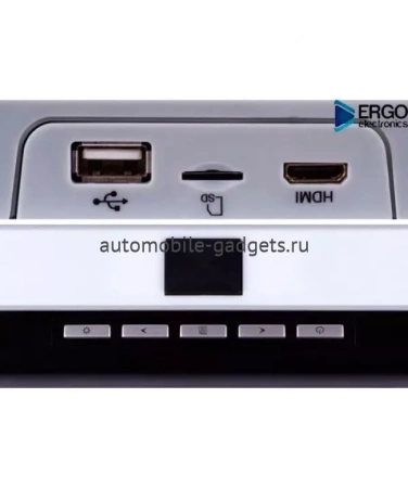 Автомобильный потолочный монитор 17.3" со встроенным медиаплеером ERGO ER17S (FullHD 1920x1080)