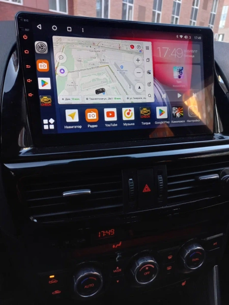 Штатная магнитола Canbox M-Line 4543-10-194 для Mazda CX-5, 6 (GJ) 2011-2017 на Android 10 (4G-SIM, 2/32, DSP, QLed)