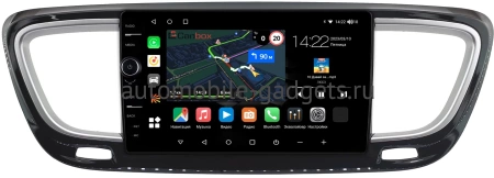 Chrysler Grand Voyager 6 2019-2024 (глянцевая) Canbox M-Line 7840-9-2210 на Android 10 (4G-SIM, 2/32, DSP, QLed)