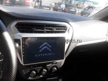 Штатная магнитола Citroen C-Elysee 2012-2024 Canbox L-Line 4167-9118 на Android 10 (4G-SIM, 3/32, TS18, DSP, QLed)