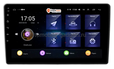 Toyota Highlander (U20) 2001-2007 (100*200mm, матовая) OEM RK10-0491 на Android 10 (CarPlay, AHD, 1/32)