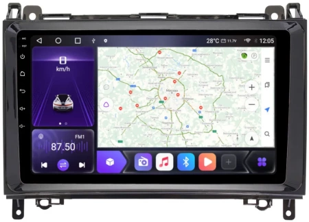 Carmedia OL-9946-I магнитола для Mercedes-Benz A ,B, Vito, Viano, Sprinter ,VW Crafter на Android 10 c 2GB, DSP, 4G