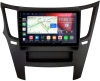 Штатная магнитола Subaru Legacy 5, Outback 4 2009-2014 (черная, левый руль) Canbox L-Line 4169-9-0087 на Android 10 (4G-SIM, 2/32, TS18, DSP, QLed)
