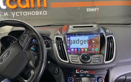 Штатная магнитола Ford C-Max 2, Escape 3, Kuga 2 2012-2019 (для авто без камеры) Canbox Logic-i3 2K 5735-9-5858 на Android 11 (4G-SIM, 8/256, DSP, 360, QLed)