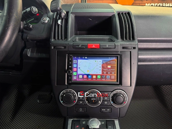 Магнитола в штатное место 2 din Land Rover Discovery 3, Range Rover Sport 2005-2009 Canbox Logic-i3 5731-RP-LRRN-114 на Android 11 (4G-SIM, 6/128, DSP, QLed, 360)