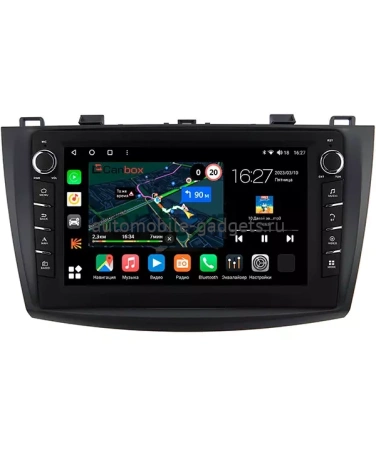 Штатная магнитола Mazda 3 (BL), Axela 2 2009-2013 Canbox M-Line 7831-9050 на Android 10 (4G-SIM, 2/32, DSP, IPS) С крутилками