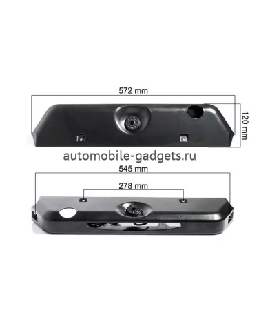 CMOS штатная камера заднего вида с ИК-подсветкой AVIS Electronics AVS325CPR (177) для IVECO DAILY NEW 2015+