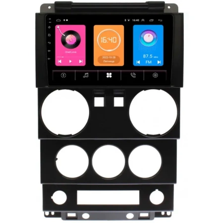 Штатная магнитола Jeep Wrangler 3 (JK) 2007-2010 (2 двери) OEM RK9-0232 на Android 10 (CarPlay, AHD, 1/32)