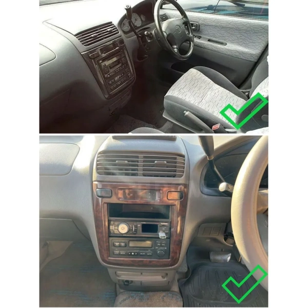 Штатная магнитола Canbox EVO 2K 5833-9-453 для Toyota Gaia 1998-2004, Ipsum (M20) 2001-2009 на Android 14 (4G-SIM, 16/512, DSP, QLed, AI, 360)