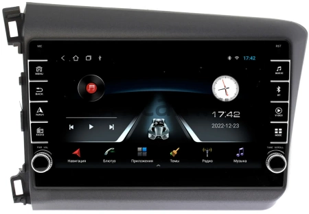 Honda Civic 9 4D 2011-2015 (левый руль, седан) Canbox BGT9-9166 2/32 Android 10 (IPS, DSP, CarPlay)