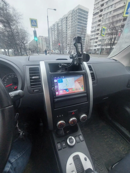 2 DIN 7 дюймов штатная магнитола Nissan X-Trail (T30) 2000-2007, X-Trail (T31) 2007-2015 Canbox GTR056 на Android 10 (4/64, DSP, IPS, Carplay) С крутилкой