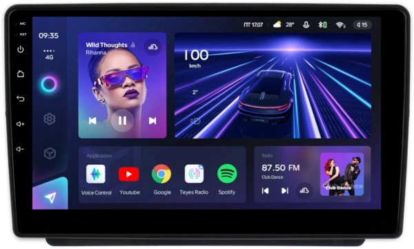 Штатное головное устройство Teyes CC3L WIFI 2/32 9 дюймов RM-9-1256 для Land Rover Freelander 2003-2006 на Android 8.1 (DSP, IPS, AHD)