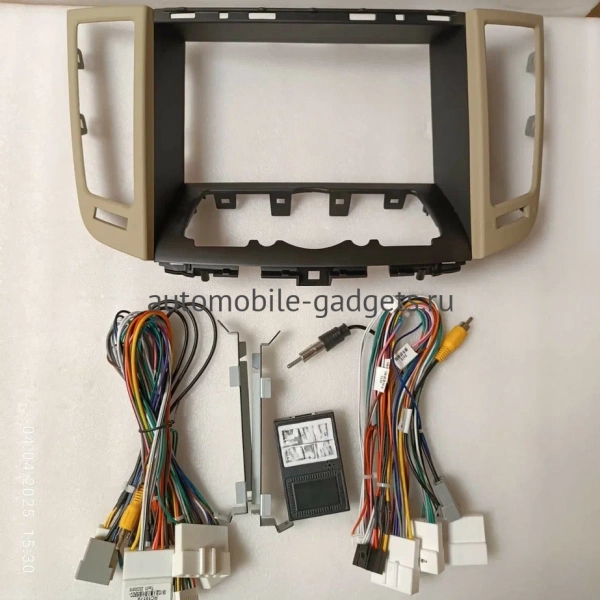 CarMedia KP-9828-5-MKD-9509-2K-12256-D7 (бежевая) штатная магнитола для Infiniti FX50 (S51), FX37 (S51), FX35 (S51), QX70 2008-2017 на Android 13 c 12GB, DSP, 4G