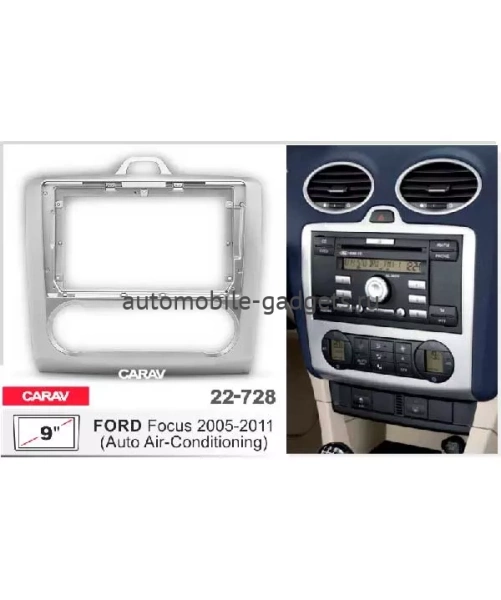 CARAV 22-728 Переходная рамка 9" для FORD Focus 2005-2011