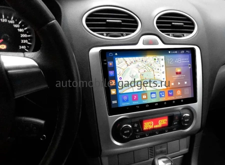 Carmedia OL-9201-A-MKD-9509-2K-12512-D7 штатная магнитола для Ford Focus II (2004-2011) с климат-контролем на Android 13 c 12GB, DSP, 4G