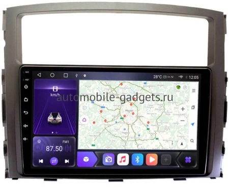 Carmedia OL-9566-N Штатная магнитола для Mitsubishi Pajero IV (2006+), Montero, Shogun на Android 12 c 4GB, DSP, 4G