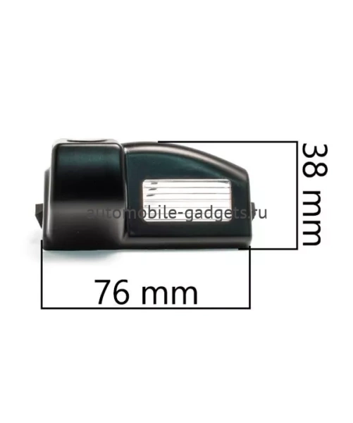 CCD штатная камера заднего вида с динамической разметкой AVS326CPR (045) для Mazda 2 (2007-2014), 3 (2003-2013)