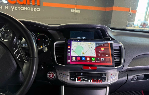Штатная магнитола Honda Accord 9 2012-2019 Canbox GT10-1156 2/32 на Android 10 (IPS, DSP, CarPlay)