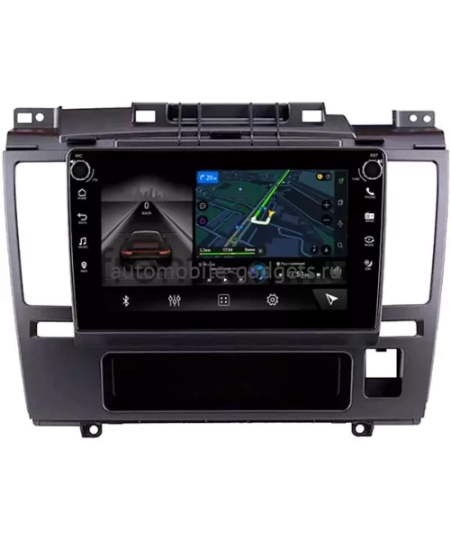 Штатная магнитола Nissan Tiida Latio 2004-2013 (серая, правый руль) Canbox H-Line 7802-9-209 Android 10 (4G-SIM, 4/32, DSP, IPS) С крутилками