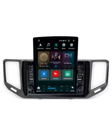 Volkswagen Teramont 2016-2020 (Китайский рынок) (глянцевая) Canbox M-Line 5610-10-054 на Android 10 (4G-SIM, 2/32, DSP, QLed, Tesla)