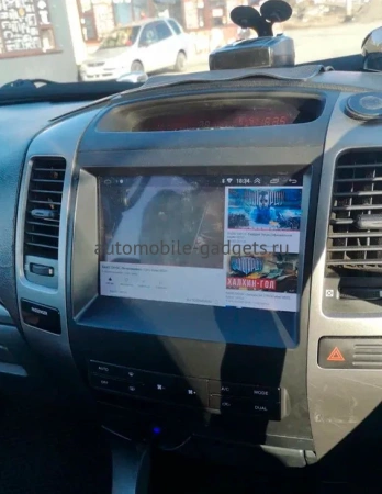 Штатная магнитола Canbox H-Line 3792-9-8518 для Lexus GX 470 2002-2009 (для любой комплектации, тип 2) на Android 10 (4G-SIM, 4/64, DSP, QLed)