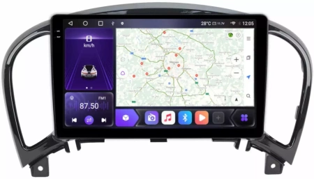 Carmedia SF-9672-N-2K Штатная магнитола для Nissan Juke 2010+, Infiniti ESQ 2014+ на Android 12 c 4GB, DSP, 4G