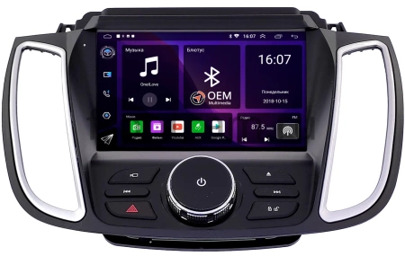 Штатная магнитола Ford C-Max 2, Escape 3, Kuga 2 2012-2019 (для SYNC, can RZC) Canbox GT9-5857 2/32 Android 10 (IPS, DSP, CarPlay)