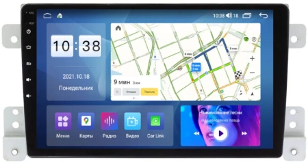 Parafar PF053FHD штатная магнитола для Suzuki Grand Vitara (2005-2016), Escudo на Android 13 с 2GB, DSP, 4G