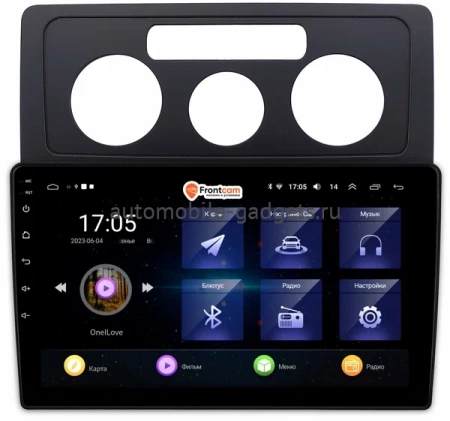 Volkswagen Caddy 3 2004-2015 (авто без климат-контроля) OEM RK10-3360 на Android 10 (CarPlay, AHD, 1/32)