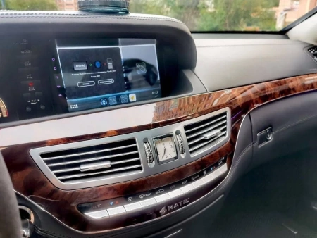 Штатная магнитола Canbox EVO 5810-9-1412 для Mercedes-Benz S (w221) 2005-2013 на Android 14 (4G-SIM, 4/64, DSP, QLed, AI, 360)