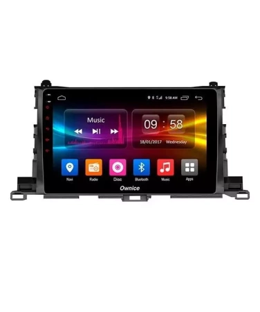 Carmedia OL-1601-2D-I штатная магнитола для Toyota Highlander U50 2013-2020 на Android 10 c 2GB, DSP, 4G