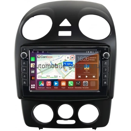 Штатная магнитола Volkswagen Beetle 1997-2010 Canbox H-Line 7822-9-4604 Android 10 (4G-SIM, 4/32, DSP, IPS) С крутилками
