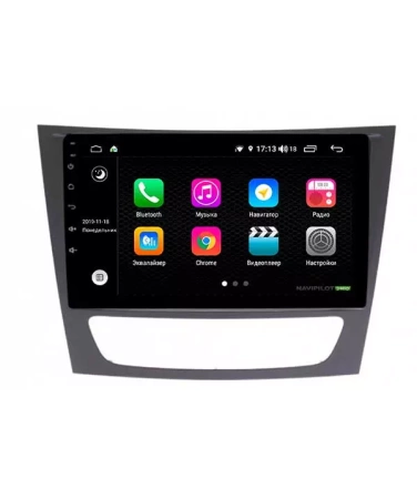 NaviPilot DROID10 PRO штатная магнитола для Mercedes E-klasse (W211), CLS-klasse (C219) на Android 10 с 4GB, DSP, 4G