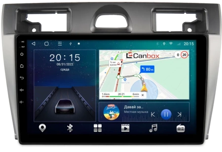 Ford Fiesta (Mk5) 2002-2008 Canbox L-Line 4169-9-1264 на Android 10 (4G-SIM, 2/32, TS18, DSP, QLed)