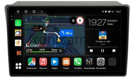 Штатная магнитола Toyota Hilux Surf 1995-2002 Canbox M-Line 2K 4176-1084 на Android 10 (4G-SIM, 2/32, DSP, QLed)