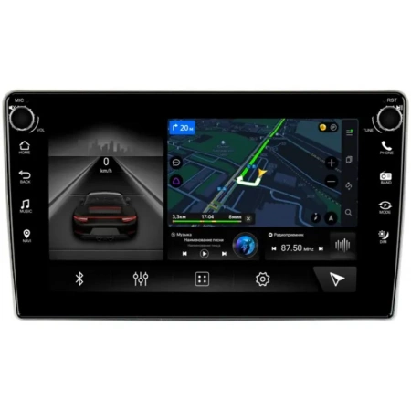 Штатная магнитола Kia Carens (RS) 2002-2006 Canbox H-Line 7802-9-336 на Android 10 (4G-SIM, 4/32, DSP, IPS) С крутилками
